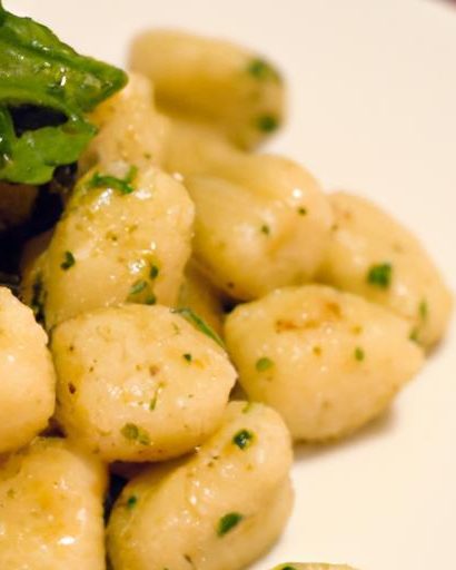 Brighten Dinner Tonight with Easy Homemade Pesto Gnocchi