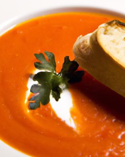 Savor the Rich Flavors of Roasted Red Pepper Tomato Soup