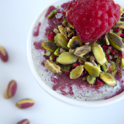 Raspberry Pistachio Chia Pudding: A Nutty Berry Superfood Delight