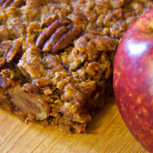 Wholesome Pecan Apple Oatmeal Bars: A Tasty Healthy Treat