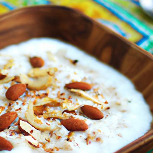 Energize Your Mornings with Coconut Cashew Oatmeal Delight