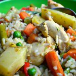 Hearty Chicken and Rice Casserole Loaded with Veggies