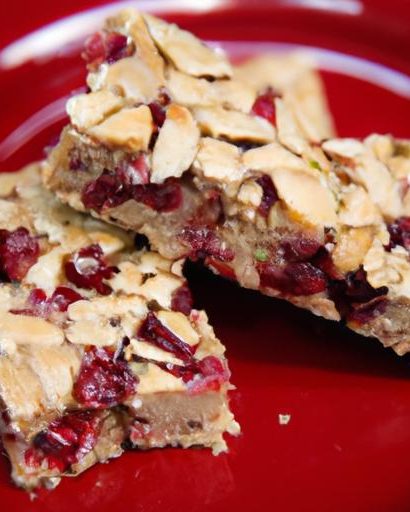 Tangy Cranberry Almond Bars: A Perfect Nutty Treat