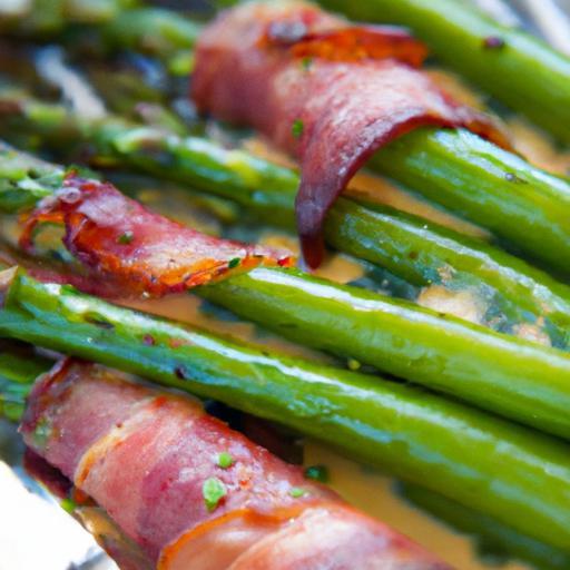 Sizzling Bacon-Wrapped Asparagus: A Savory Veggie Twist