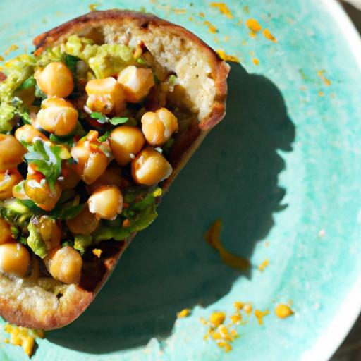 Creamy Avocado & Chickpea Toast: A Nutritious Twist