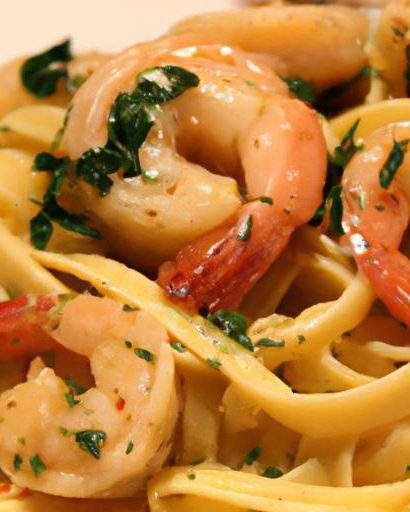 Savor the Flavor: Garlic Butter Shrimp Pasta Recipe Delight