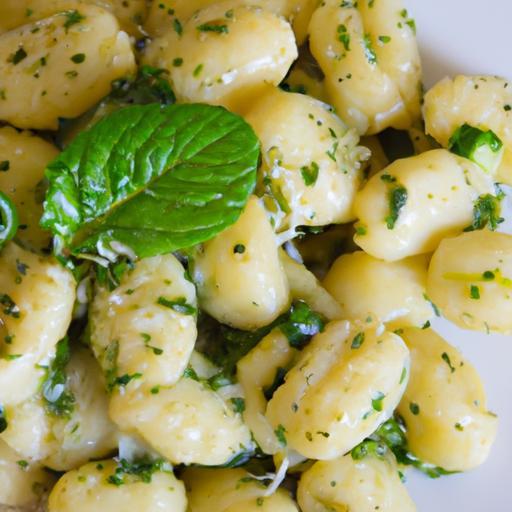 Pesto Gnocchi Delight: A Flavorful Twist on Classic Pasta