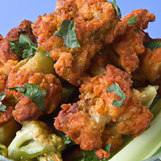Fiery Cauliflower Hot Wings: A Crispy, Spicy Twist