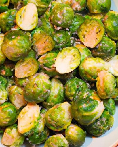 Crispy Parmesan-Crusted Brussels Sprouts: A Savory Delight