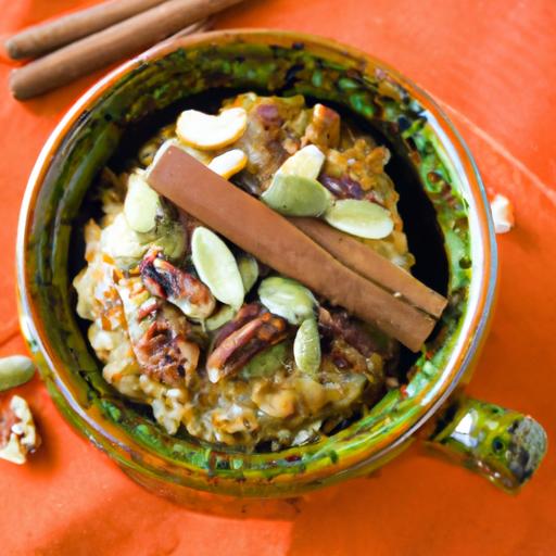 cozy Up with Pumpkin Chai ⁢Oatmeal: A Spiced Morning‌ Treat