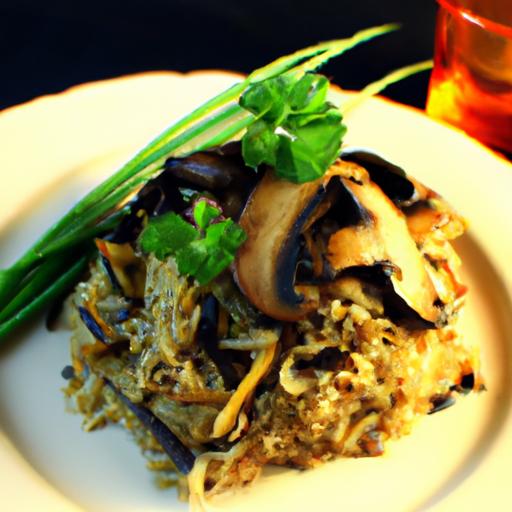 Savor the earthy Delight:‌ Mushroom and Brown Rice ⁢Pilaf Guide