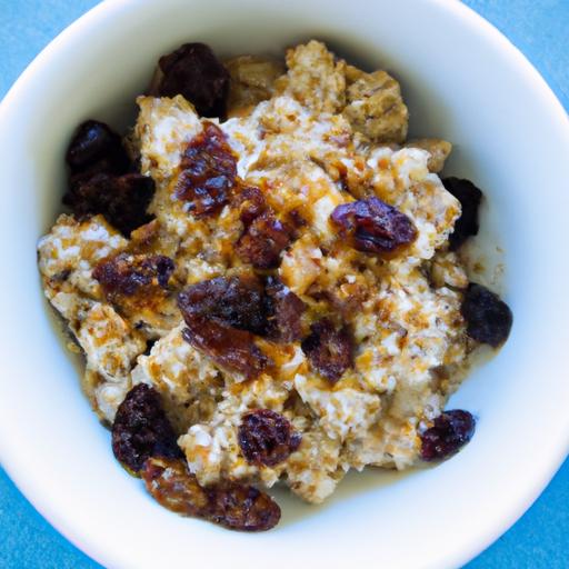 Warm Up Your Morning with Cinnamon raisin Oatmeal Bliss