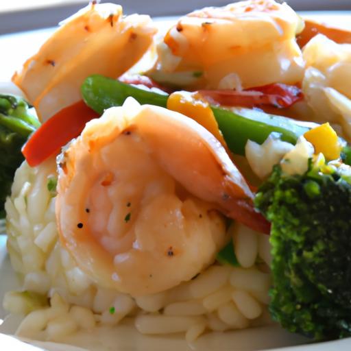 Savor the⁤ Flavor: Sautéed Shrimp with Vibrant Veggie Rice