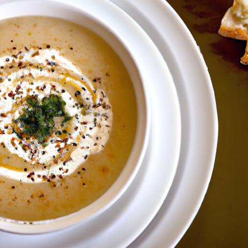 Tahino Soup: A Creamy‌ Journey into Middle ​Eastern Flavors