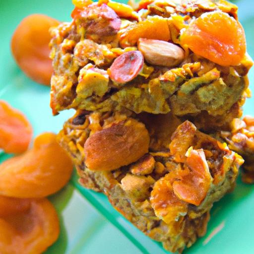 Nutty Goodness: homemade Pistachio Apricot Granola Bars