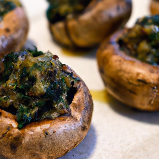 Savor the Flavor: Irresistible Spinach Stuffed Mushrooms Recipe