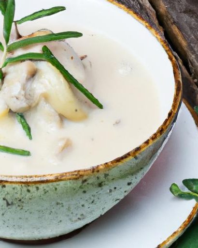 Warm Comfort in a Bowl: The Art of Chicken & Mushroom Soup