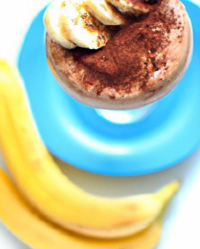 Decadent Chocolate Banana Smoothie: A Nutritious Twist