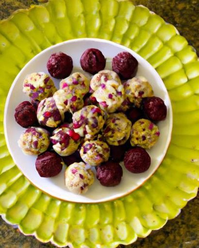 Power Up Naturally: Energize with Tart Cherry Energy Balls