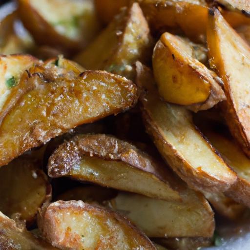 Golden Garlic Parmesan Potato Wedges: Crispy Baked Perfection
