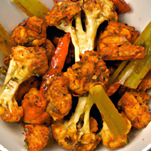 Fiery Cauliflower Hot Wings: A Crispy,Spicy Twist